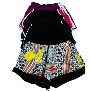 Athletic Shorts 4‎ Nike Dri Fit Danskin Lila Clothing S Running Workout Elastic